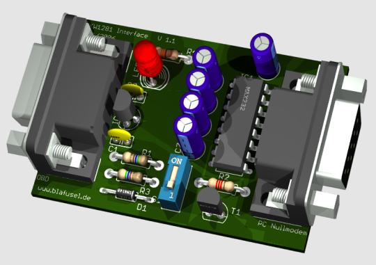 Eagle3D Bestckungsseite