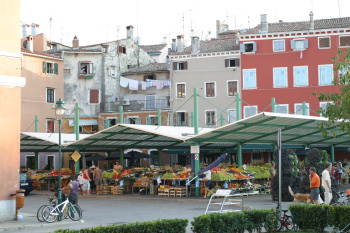 Markthalle in Rovinj