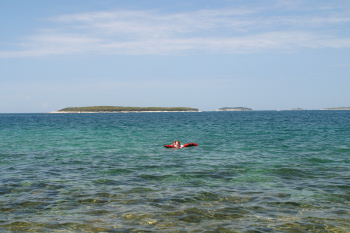 Kristallklares Wasser der Adria