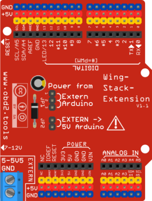 Fritzing-Part Wing-Stack-Extension