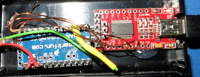 ATmega Arduino Mini Pro Board und FTDI USB-Seriell Wandler