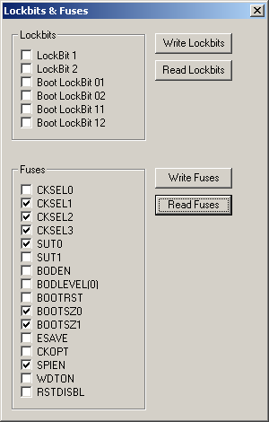 Fuse-Bits Default