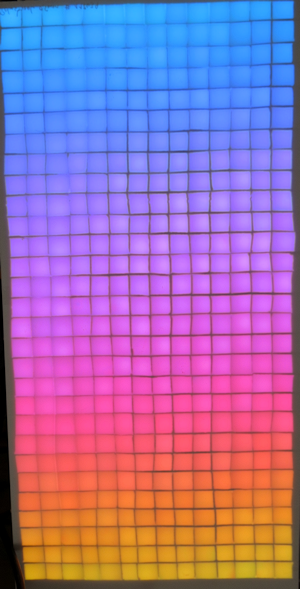 LED Matrix mit Abdeckung