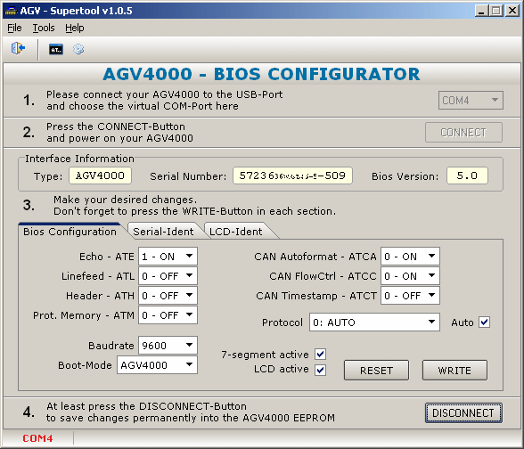 BIOS Einstellungen