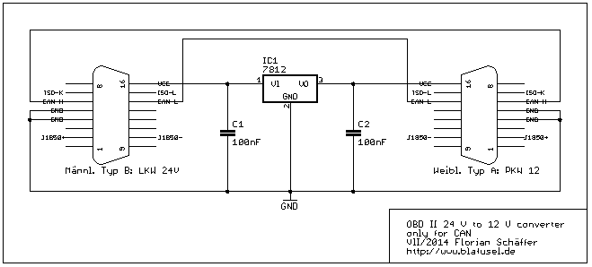 LKW Adapter fr 24 V