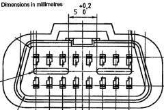 OBD II Stecker 24V LKW