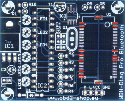 WBH-Diag Pro BT PCB