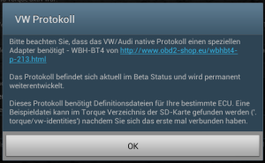 App Torque mit WBH Diag Pro/WBH BT5
