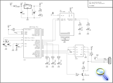 Schaltplan Circuit WBH-Diag Pro Bluetooth with BTM-222