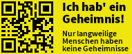 E-Mail-Verschlsselung mit PGP: Ich hab' ein Geheimnis! Nur langweilige Menschen haben keine Geheimnisse.